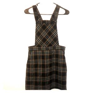 School girl overall dress